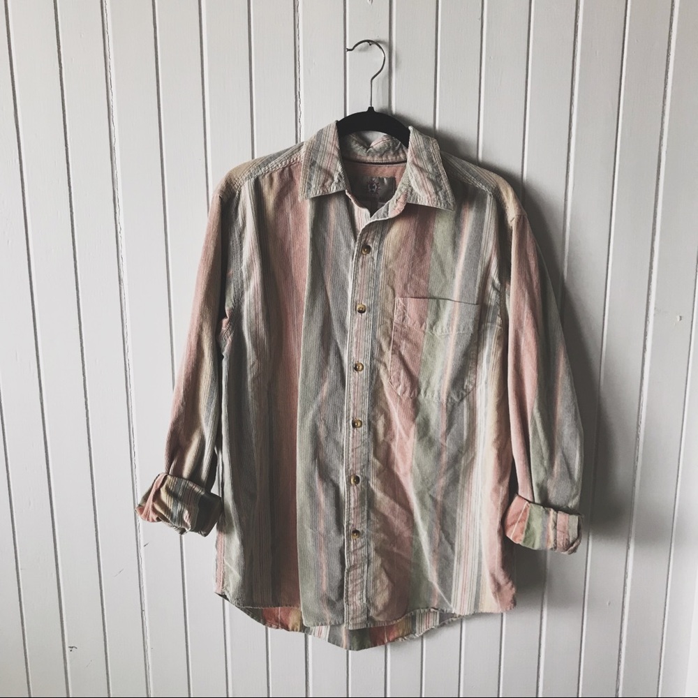 Vintage Corduroy Flannel